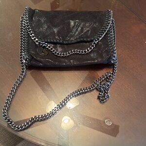 Black Chain Shoulder Bag